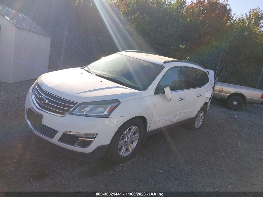2013 CHEVROLET TRAVERSE LT - 1GNKVGKD6DJ106611