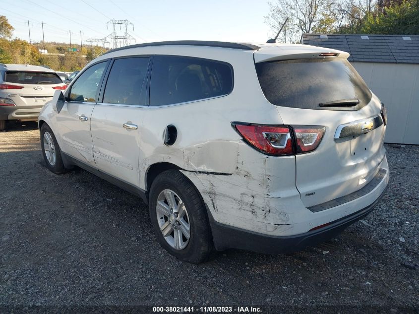 2013 CHEVROLET TRAVERSE LT - 1GNKVGKD6DJ106611