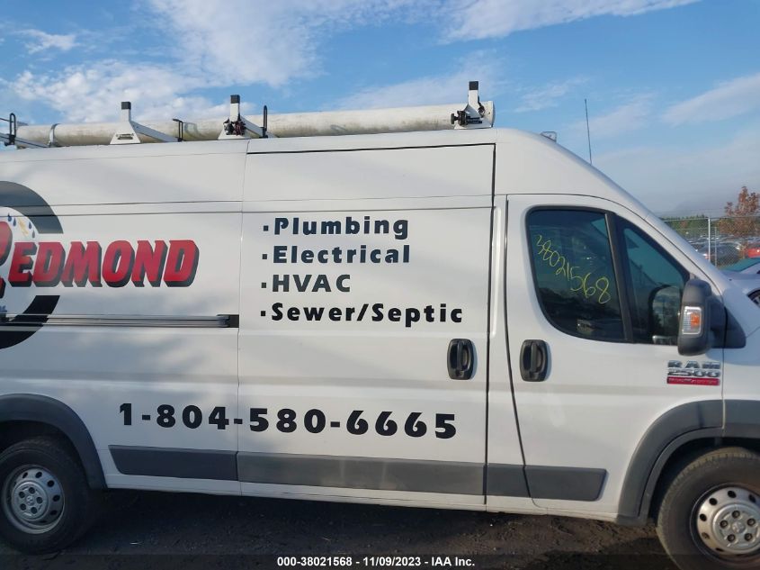 2014 RAM PROMASTER 2500 2500 HIGH 3C6TRVCG5EE123466