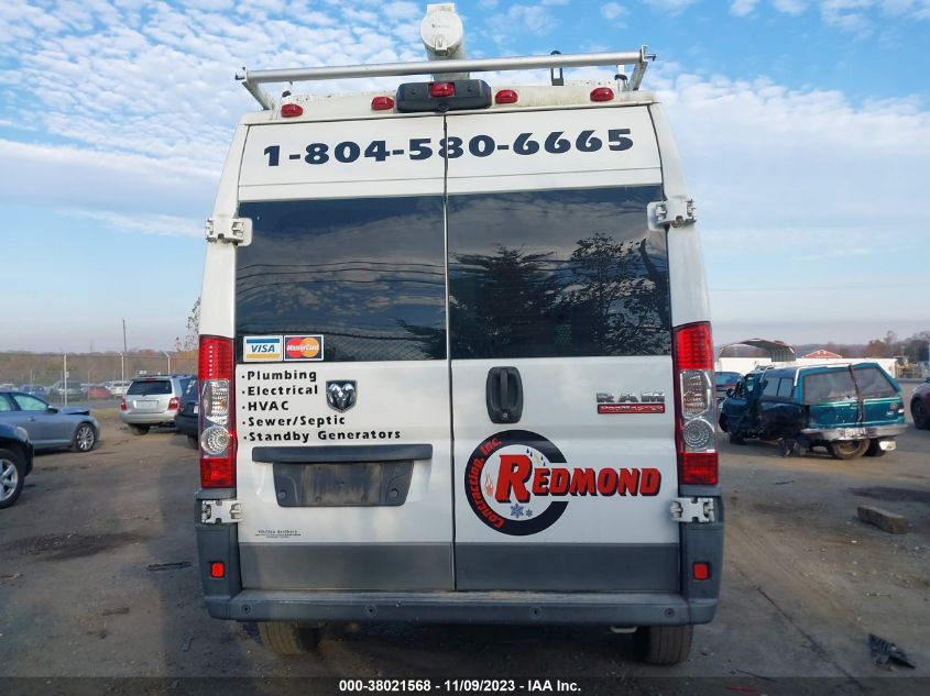2014 RAM PROMASTER 2500 2500 HIGH 3C6TRVCG5EE123466