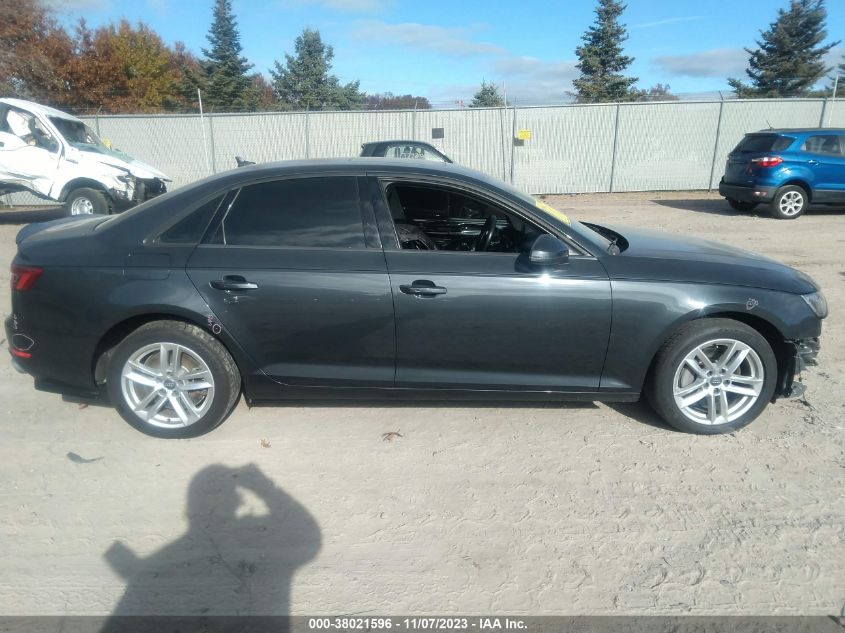 2017 AUDI A4 PREMIUM - WAUANAF45HN019211