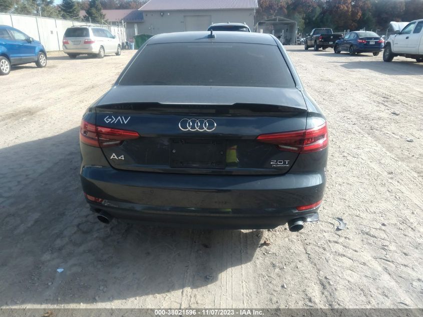 2017 AUDI A4 PREMIUM - WAUANAF45HN019211