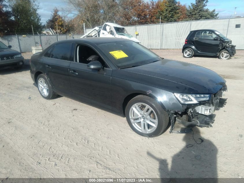 2017 AUDI A4 PREMIUM - WAUANAF45HN019211