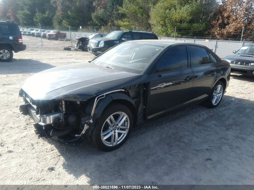 2017 AUDI A4 PREMIUM - WAUANAF45HN019211