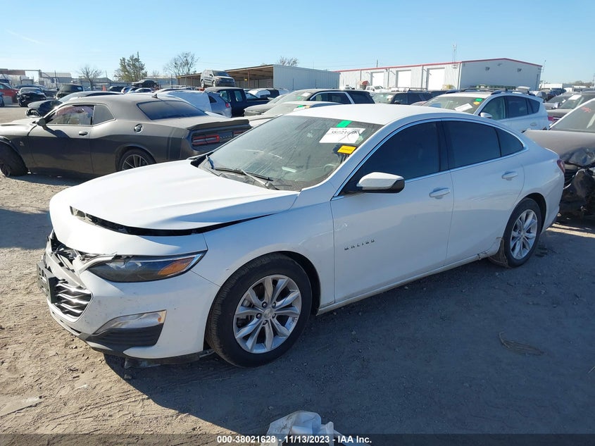 VIN 1G1ZD5ST2LF082212 2020 CHEVROLET MALIBU LT
