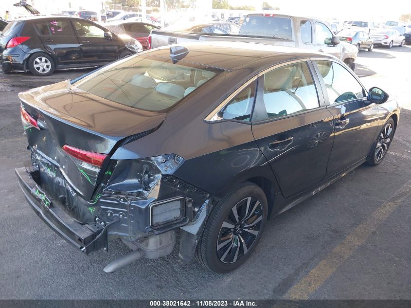 2022 HONDA CIVIC EX - 2HGFE1F77NH326940