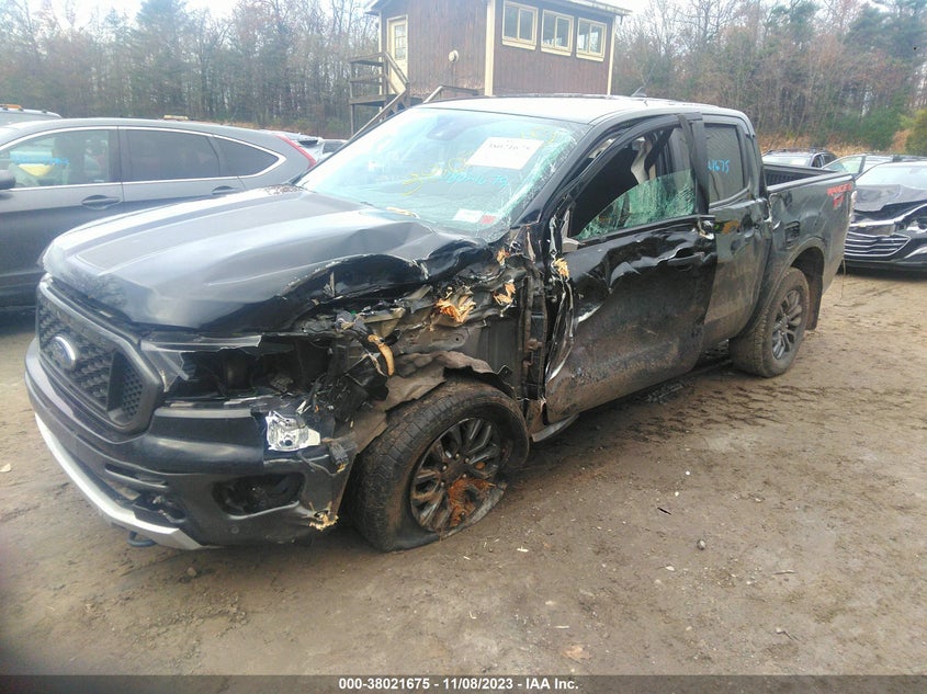VIN 1FTER4FH4KLA01217 2019 FORD RANGER XLT