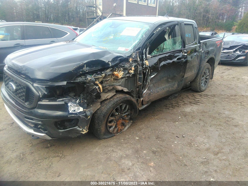 VIN 1FTER4FH4KLA01217 2019 FORD RANGER XLT