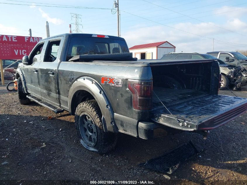 2015 FORD F-150 LARIAT - 1FTFW1EF8FFA01205