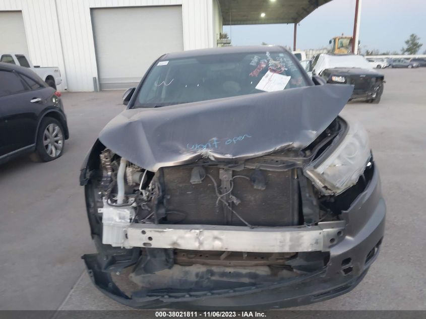 2015 TOYOTA HIGHLANDER LE - 5TDZARFH9FS010764