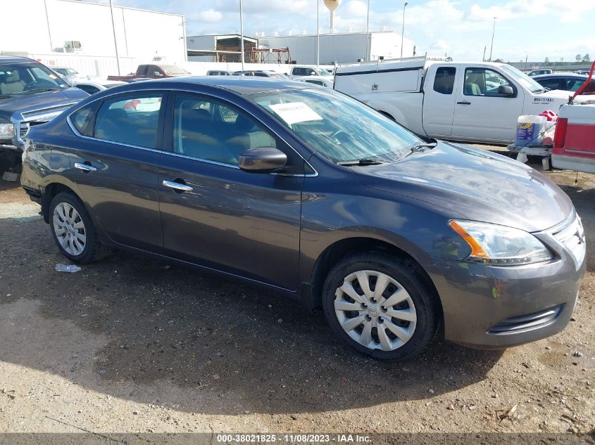 2014 NISSAN SENTRA S/FE+ S/SV/FE+ SV/SR/SL - 3N1AB7AP5EY217515