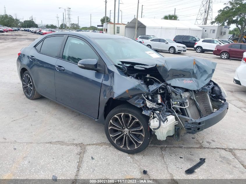 Lot #2523114522 2014 TOYOTA COROLLA S PLUS salvage car