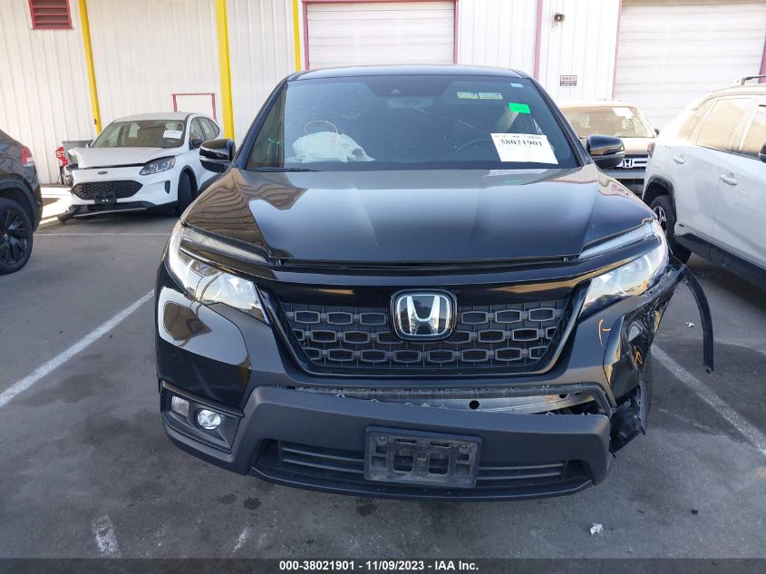 2021 HONDA PASSPORT AWD EX-L - 5FNYF8H50MB024824