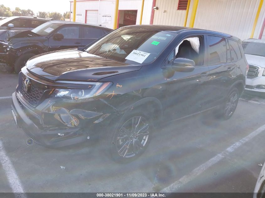 2021 HONDA PASSPORT AWD EX-L - 5FNYF8H50MB024824