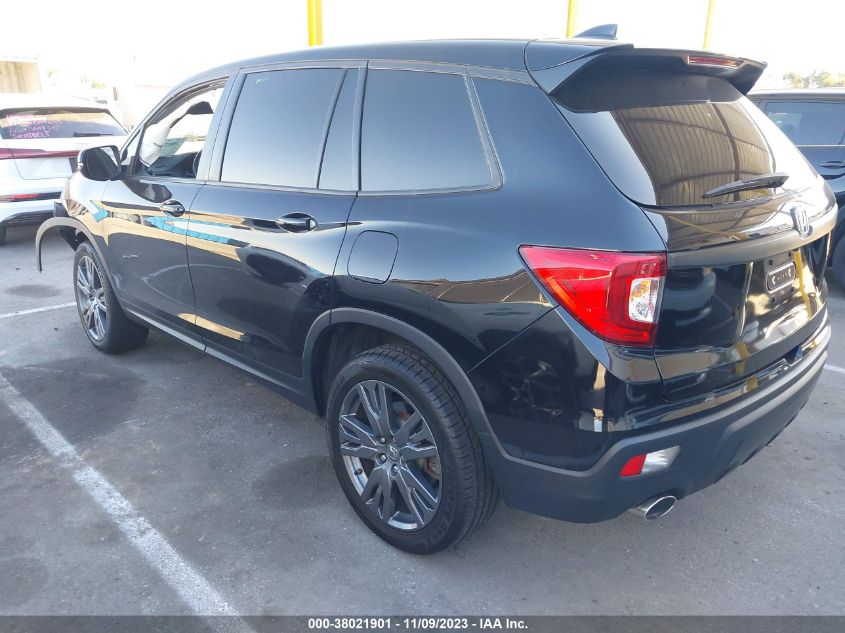 2021 HONDA PASSPORT AWD EX-L - 5FNYF8H50MB024824