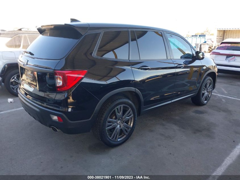 2021 HONDA PASSPORT AWD EX-L - 5FNYF8H50MB024824