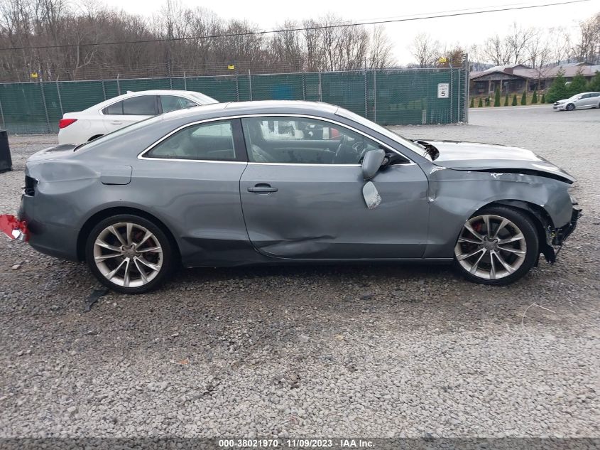 2013 AUDI A5 PREMIUM - WAUCFAFR0DA035187