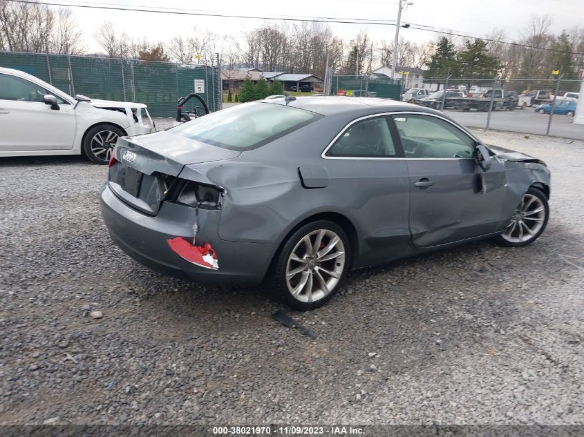 2013 AUDI A5 PREMIUM - WAUCFAFR0DA035187