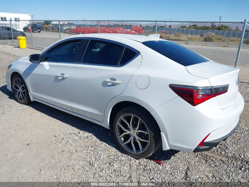 2022 ACURA ILX W/PREMIUM PACKAGE - 19UDE2F77NA000132