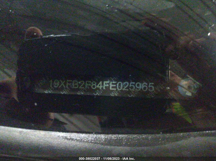 2015 HONDA CIVIC EX - 19XFB2F84FE025965