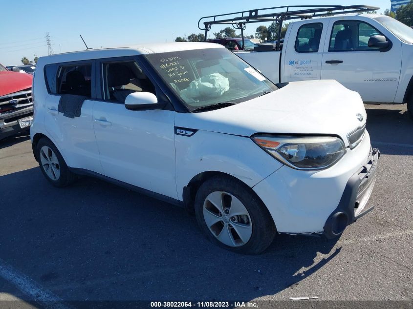 2016 KIA SOUL - KNDJN2A21G7384762