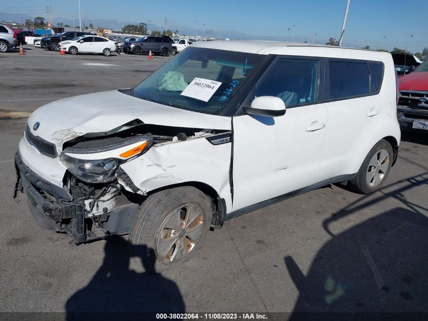 2016 KIA SOUL - KNDJN2A21G7384762