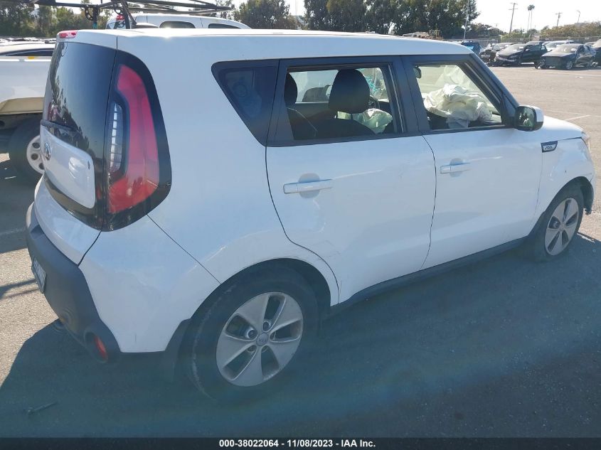 2016 KIA SOUL - KNDJN2A21G7384762
