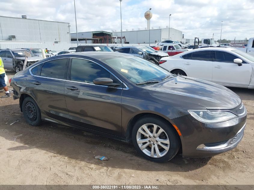 2015 CHRYSLER 200 LIMITED - 1C3CCCAB9FN657806