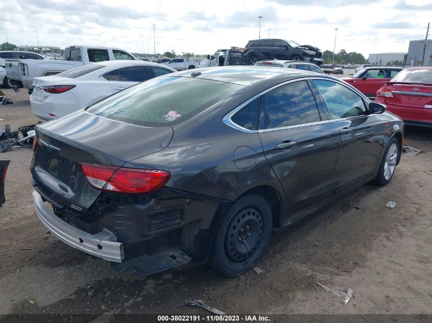 2015 CHRYSLER 200 LIMITED - 1C3CCCAB9FN657806