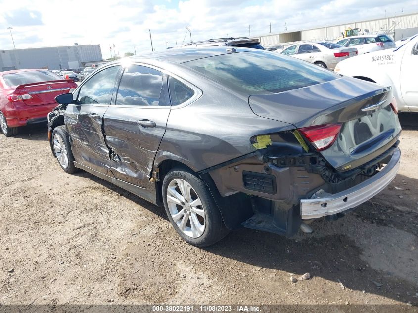 2015 CHRYSLER 200 LIMITED - 1C3CCCAB9FN657806