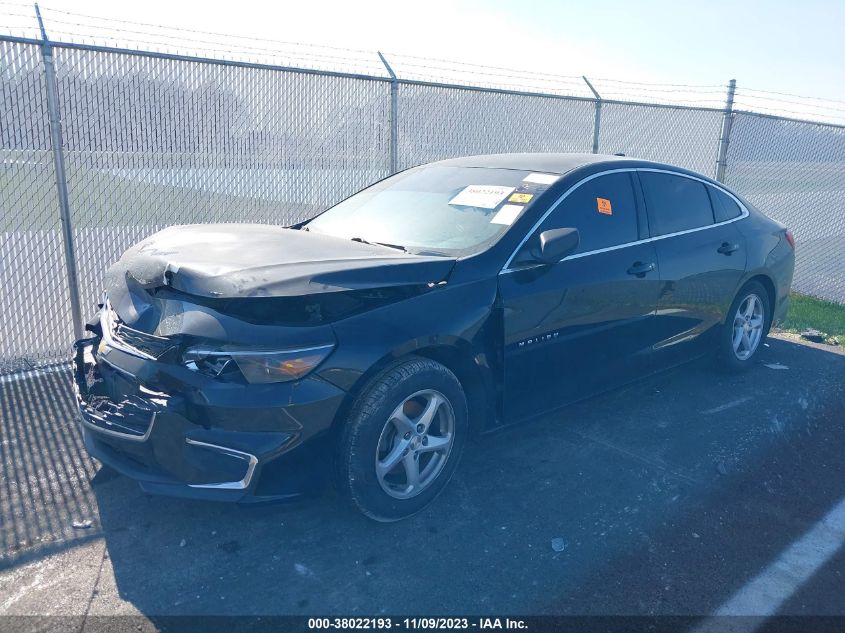2016 CHEVROLET MALIBU LS - 1G1ZB5ST0GF178514