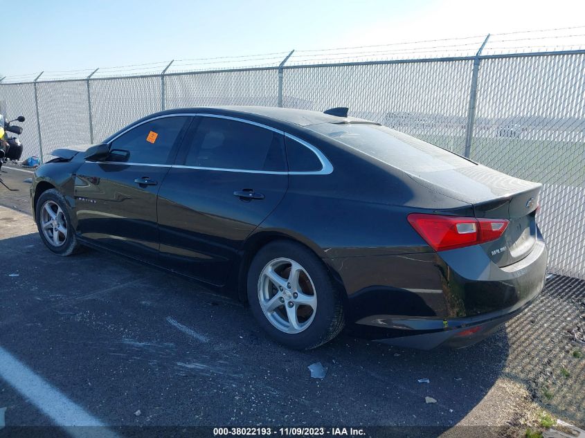 2016 CHEVROLET MALIBU LS - 1G1ZB5ST0GF178514
