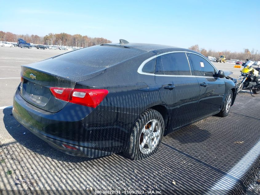 2016 CHEVROLET MALIBU LS - 1G1ZB5ST0GF178514