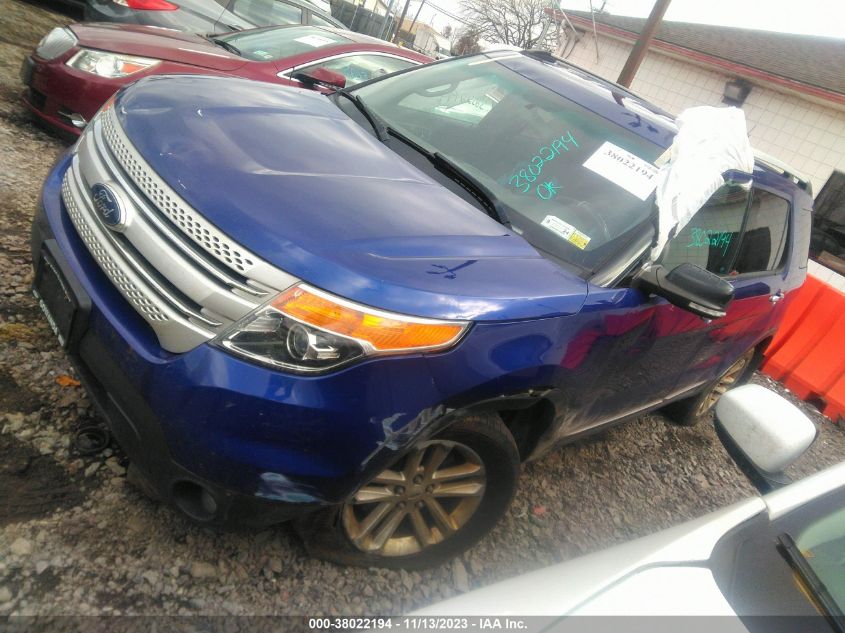 2014 FORD EXPLORER XLT - 1FM5K8D86EGC45961