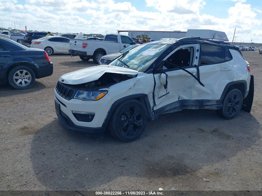 VIN 3C4NJCBB0KT832950 2019 JEEP COMPASS ALTITUDE FWD