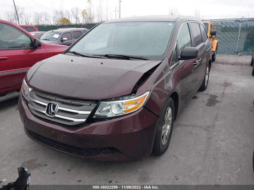 2013 HONDA ODYSSEY LX - 5FNRL5H22DB072827