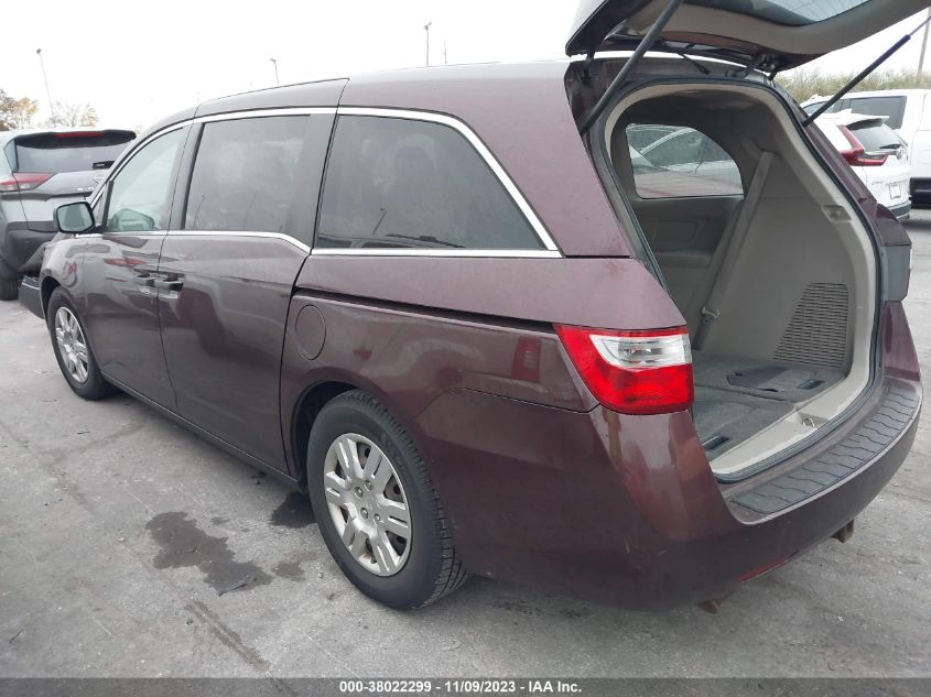 2013 HONDA ODYSSEY LX - 5FNRL5H22DB072827