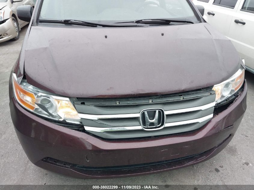 2013 HONDA ODYSSEY LX - 5FNRL5H22DB072827