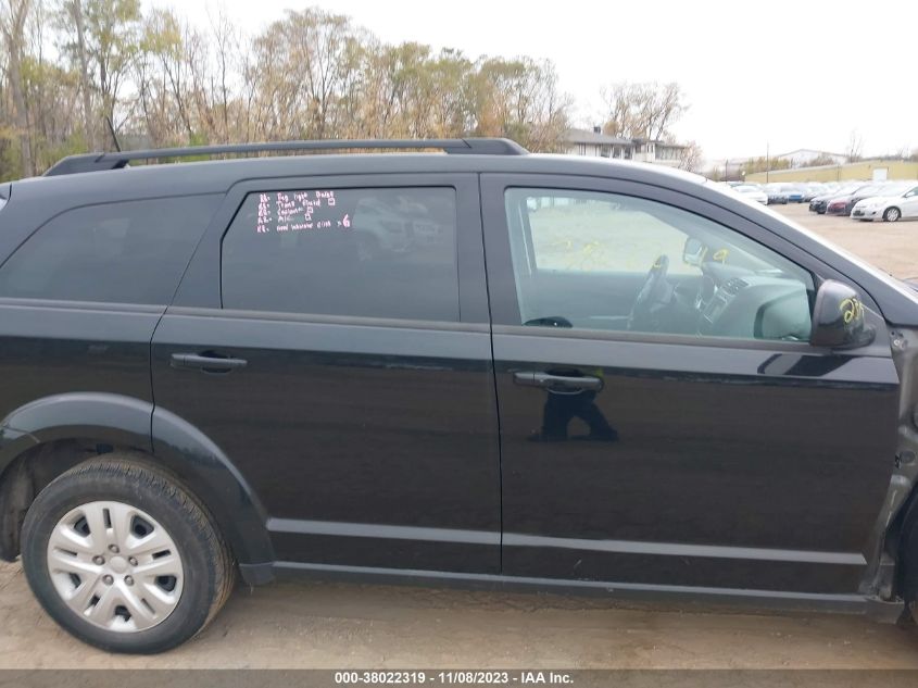 2019 DODGE JOURNEY SE - 3C4PDCBB7KT701515