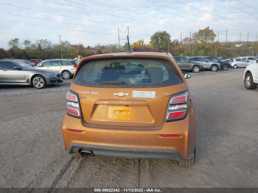 2017 CHEVROLET SONIC LT - 1G1JD6SB9H4152317