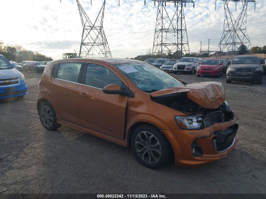 2017 CHEVROLET SONIC LT - 1G1JD6SB9H4152317