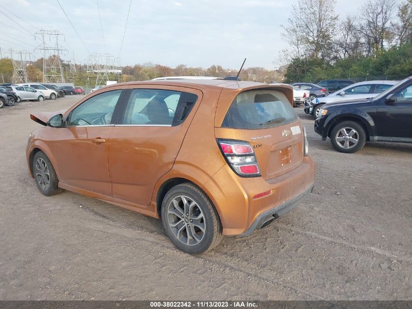 2017 CHEVROLET SONIC LT - 1G1JD6SB9H4152317