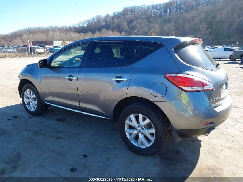 2013 NISSAN MURANO S - JN8AZ1MW2DW301441