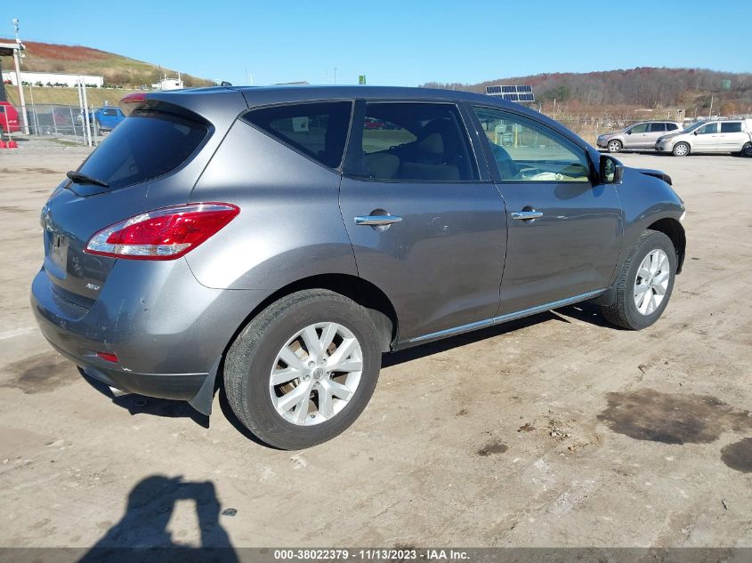 2013 NISSAN MURANO S - JN8AZ1MW2DW301441