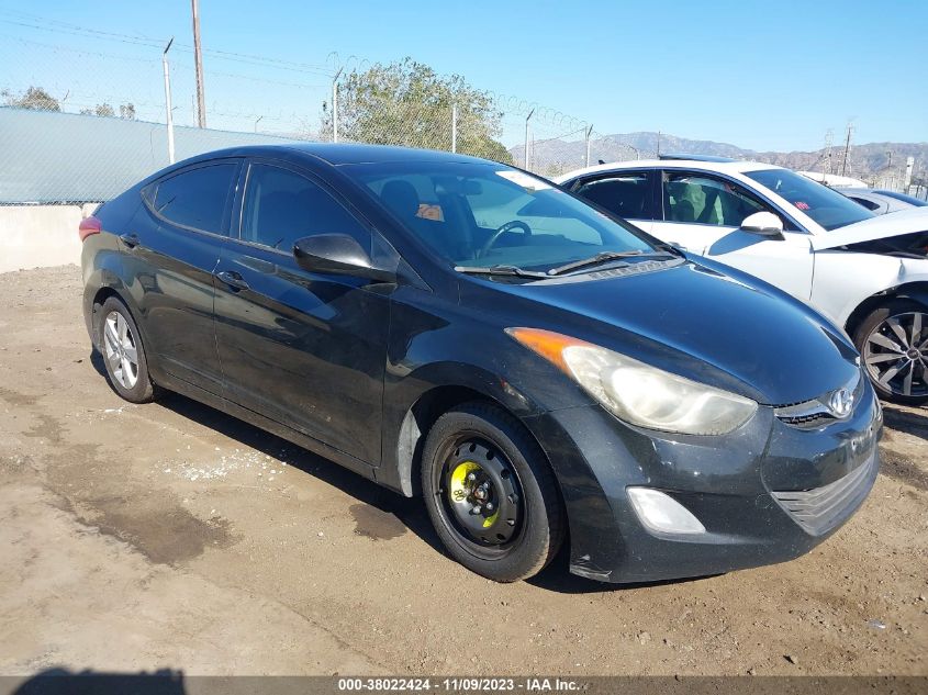 2013 HYUNDAI ELANTRA GLS - 5NPDH4AE3DH436670