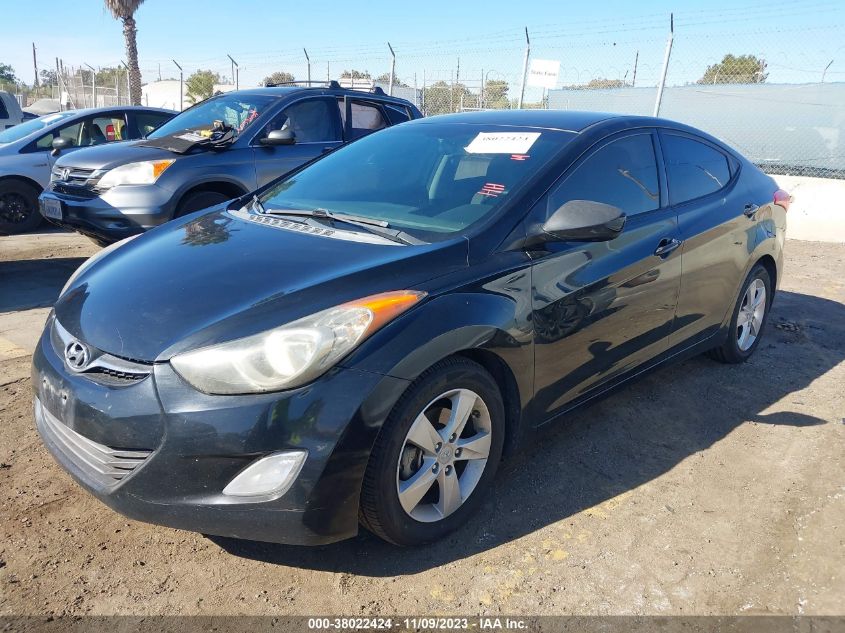 2013 HYUNDAI ELANTRA GLS - 5NPDH4AE3DH436670