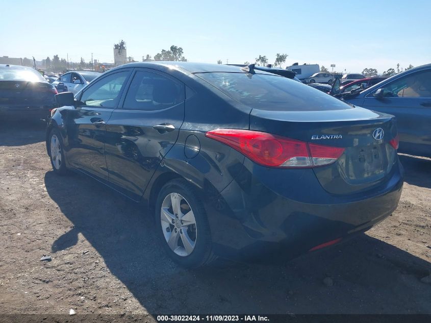 2013 HYUNDAI ELANTRA GLS - 5NPDH4AE3DH436670