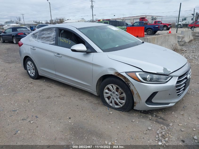 2017 HYUNDAI ELANTRA SE - 5NPD74LF2HH102547