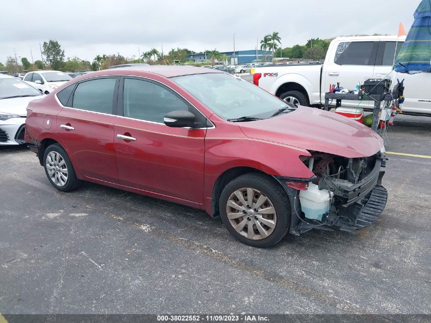 2016 NISSAN SENTRA S/SV/SR/SL - 3N1AB7AP1GL641581