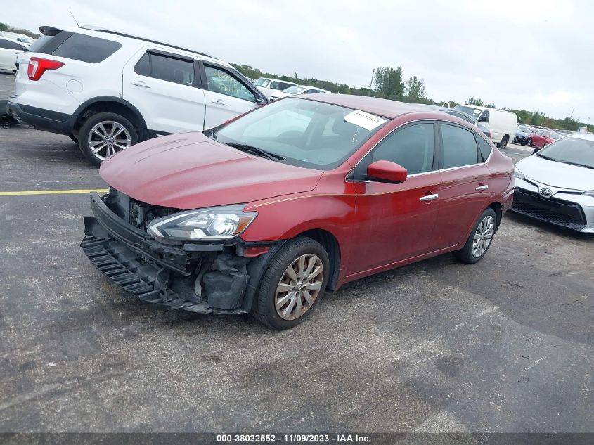 2016 NISSAN SENTRA S/SV/SR/SL - 3N1AB7AP1GL641581